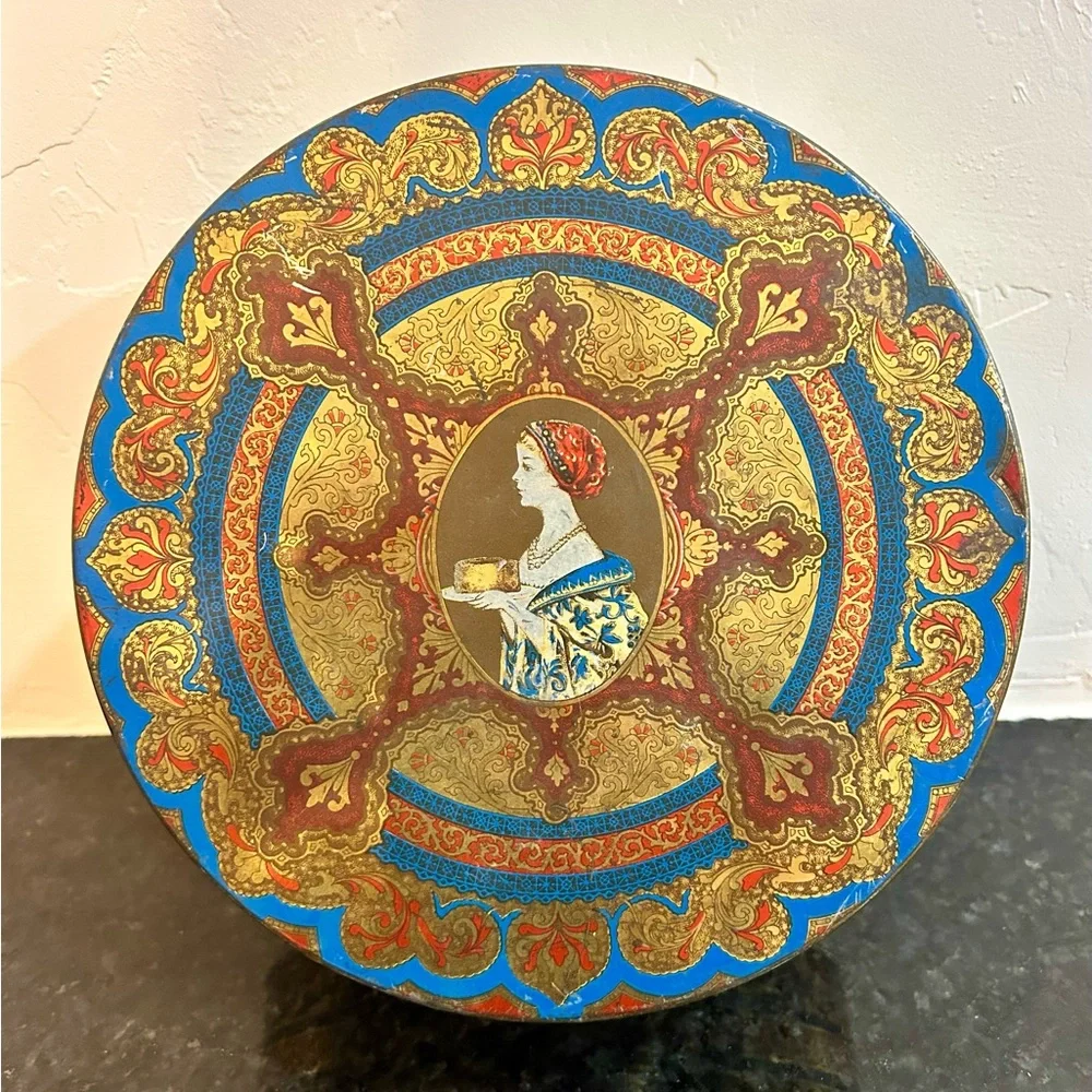 Vintage 8” Hostess Fruit Cake Tin from Continental Baking Co USA